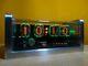 Nixie Alarm Clock With 4xin-12 Tubes & Aluminum Case & Green Led