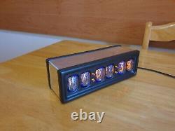 Nixie Clock IN-12 with Tubes, Case and adapter