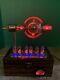 Nixie Clock In-14 Steampunk. Rgb Lit Rca Radiotron 860 Tube. Ezekiel Ring Model