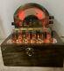 Nixie Clock In-14 Tubes. Steampunk Copper, Brass & Glass! Very Early Weston 264