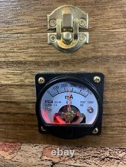 Nixie Clock IN-14 Tubes. Steampunk Value Priced. Vintage Vacuum Tubes Rgb Lit