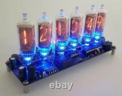 Nixie Clock Kit For IN-8-2 Nixie Tubes. PV Electronics Quality. Tubes Not Included