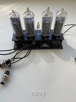 Nixie Clock Kit IN-14 (With tubes) with Arduino and Power Supply 12 H. F