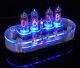 Nixie Clock With In-14 Tubes Best Gift Clear Enclosure & Fullcolor Backlight
