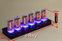 Nixie Clock zm1040 z5660m Six Tubes Tube Clock with remote RGB-Leds z566m