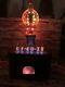 Nixie In-14 Tube Steampunk Clock. Eimac 250th 14 Rgbs. Ever Changing Colors