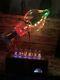 Nixie In-14 Tube Steampunk Clock. Westinghouse 450th 15 Rgbs Changing Colors