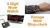 Nixie Tube 2 In 1 New Watch Old Stop Clock