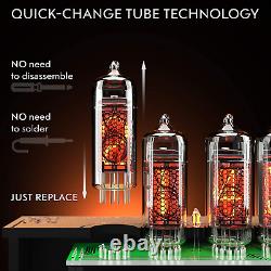 Nixie Tube Clock Bundle with Spare IN-14 Nixie Tube Motion Sensor Visual Eff