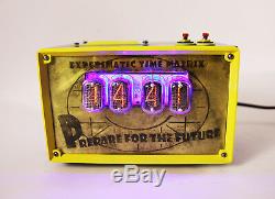 Nixie Tube Clock IN-12 Man cave Fallout Shelter Vault Steampunk Vintage Retro