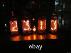 Nixie Tube Clock IN-14 Premium & limited edition. EXCLUSIVE