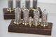 Nixie Tube Clock In-14 Vintage Re From The Mahave Of Mahogany Wenge