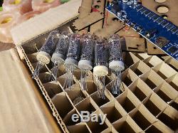 Nixie Tube Clock Kit With Tubes IN-14 PCBA Just Install Tubes