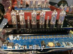 Nixie Tube Clock Kit With Tubes IN-14 PCBA Just Install Tubes