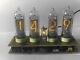Nixie Tube Clock With Tube Rgb Backlight Assembled 12/24 Format