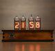Nixie Tube Clock With New And Easy Replaceable In-14 Nixie Tubes Motion Sen