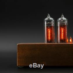 Nixie Tube Clock with Replaceable Nixie Tubes, Motion Sensor, Visual Effects