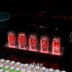 Nixie Tube Clock with Wi-Fi SYNC, Alarm & Timer, 12/24H Display, No Assembly Req
