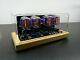 Nixie Tube Clock Kit With In-12 Led Alarm & Wooden Housing