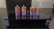 Nixie Tubes Clock With 4 Pieces In-8 -2 Tubes With Rgb Backlight Alarm H-beep