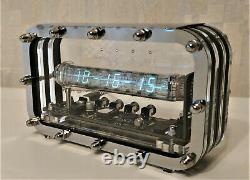 Nixie clock ice tube IV-18 VFD Adafruit unique gift for him Dad brother