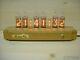 Nixie Tube Clock With In-14 In Oak-tree Case From Retronix