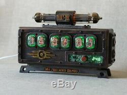 Nixie tube clock Fallout #3 + one spare tube + gift box