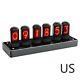 Nixie Tube Clock Include In-14 Tube And Plywood Black Case Retro Vintage Fr