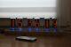Nixie Tube Clock Include In-18 Tubes And Wooden Clear Case Retro Vintage