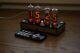 Nixie Tube Clock With 4x In-14 Tubes Plywood Black Remote Temperature
