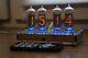 Nixie Tube Clock With 4x In-14 Tubes Plywood Clear Remote Temperature
