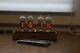 Nixie Tube Clock With 4x In-14 Tubes Wooden Case New Remote Temperature