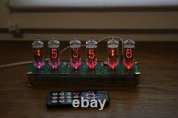 Nixie tube clock with 6pcs RFT Z570M tubes without case FINE 5 NOT UPSIDE DOWN 2