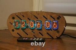 Nixie tube clock with IN-12 tubes Vintage Desk Table Remote Auto Temperature