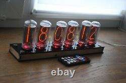Nixie tube clock with housing but without IN-18 tubes