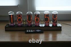 Nixie tube clock with housing but without IN-18 tubes