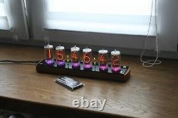 Nixie tube clock with housing but without Z566M tubes