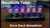 Novellife Tube Nixie Clock Simulator