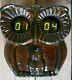 Owl Ussr Vfd Tube Ceramic Wall Alarm Clock From 80's Nixie