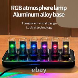 RGB Full Color Glow Tube 6-Digit Electronic LED Nixie Tube Watch Clock Custom