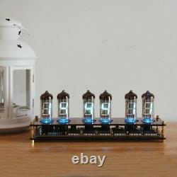 Retro Desk 6×IV-11(-11) Nixie Tubes Clock DIY VFD Display KIT Assembly Gift