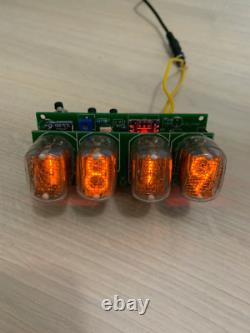 SET OF 2 Nixie Clock Kit IN12 (With tubes) with Arduino and Power Supply 12 H. F