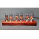 Soviet In14 Glow Tube Clock Bluetooth Nixie Tube Alarm Clock With Solid Wood Base