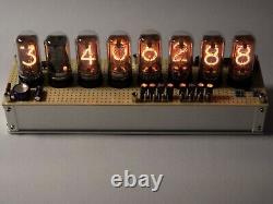Stein's Gate Divergence Meter NL5441A Rare Nixie Tube Clock Animation Effects