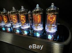 The Genesis 6 Tube Nixie Clock from Bad Dog Designs Handmade in the UK