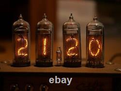 UPS EXPRESS + Nixie Clock Kit IN14 (With NEW Tubes!) 12h. F. For Jonathan
