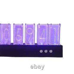 USB Nixie Tube Clock Color Changing LED -tubes Visual Effects Desk