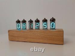 VFD Nixie era clock IV11 tubes Wi-Fi sync wooden case by Monjibox