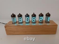 VFD Nixie era clock IV11 tubes Wi-Fi sync wooden case by Monjibox