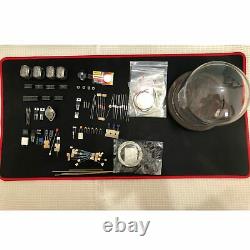 Vintage Classic IN-12 Nixie Tube Clock Kit DIY / Round Glass Case/ Assembled W
